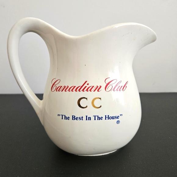 Vintage Barware Canadian Club Whiskey Pitcher - Picture 5 of 8